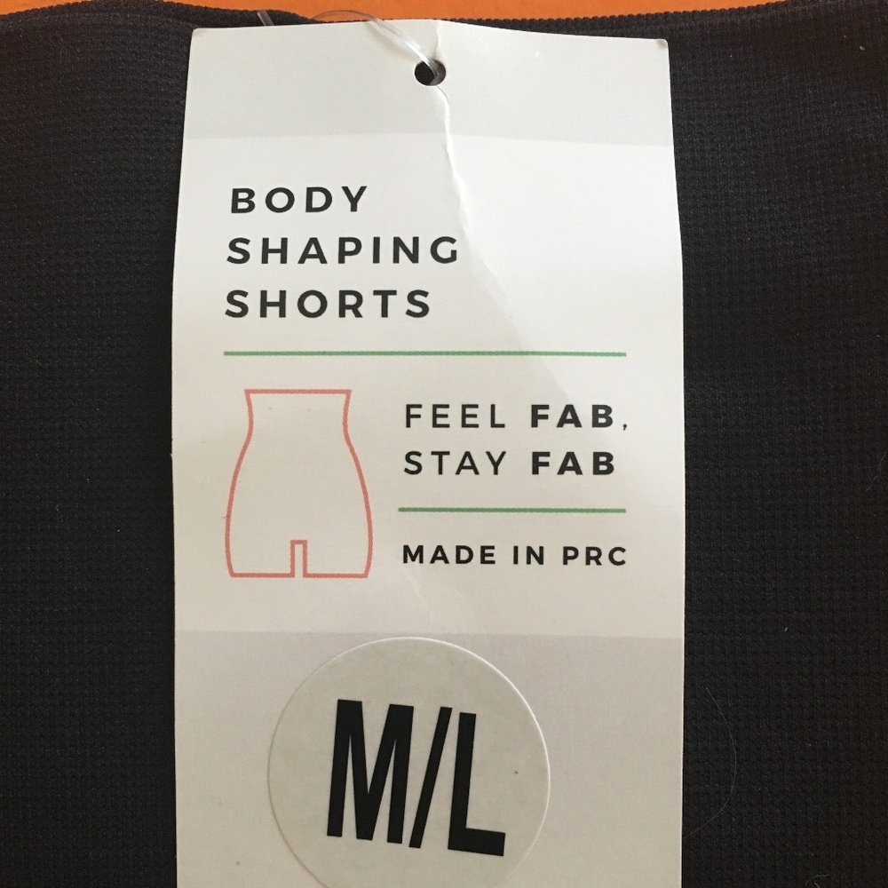 Shapermint Body Shaping Shorts Black Size M/L